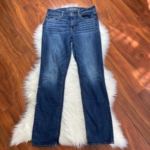 AEO American Eagle Straight Super Stretch 12 Long